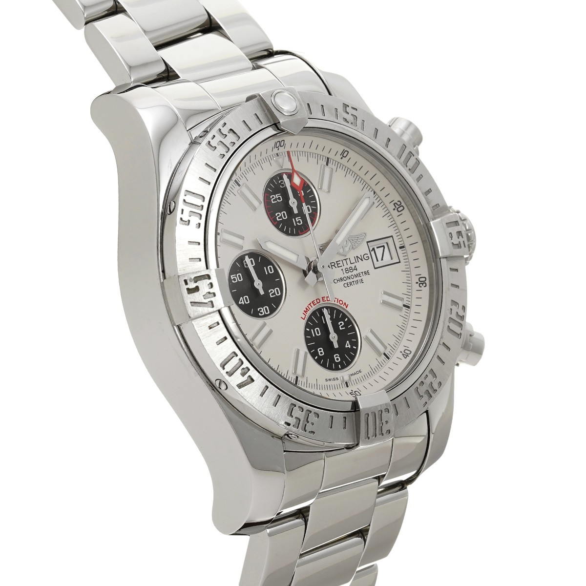 BREITLING Avenger II A133813K/G809 Ivory/black WATCH 736495