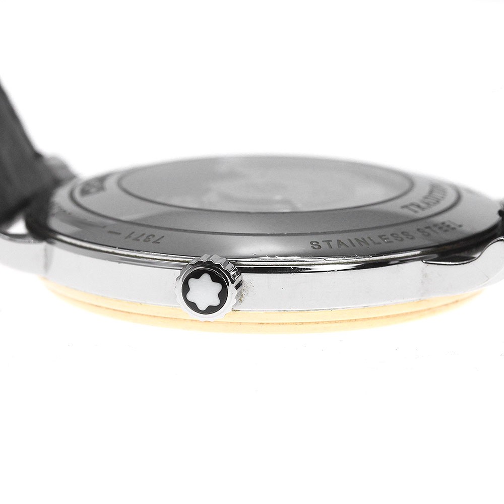 MONTBLANC Tradition 114336 Date White Dial Automatic Men’s Watch_862176