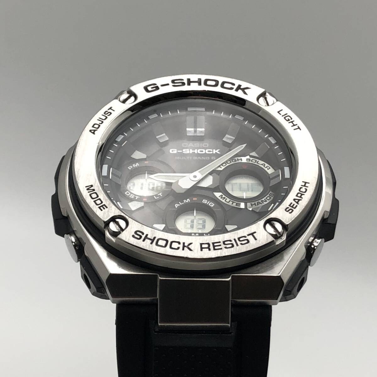 Excellent Condition Working CASIO G SHOCK GST W110 Tough Solar Men’s Watch a0052