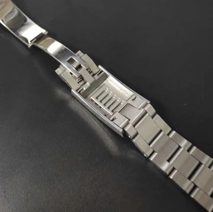 Wristwatch 36mm Case Bracelet Plain Bezel Date Lens Compatible Movements Seiko 7