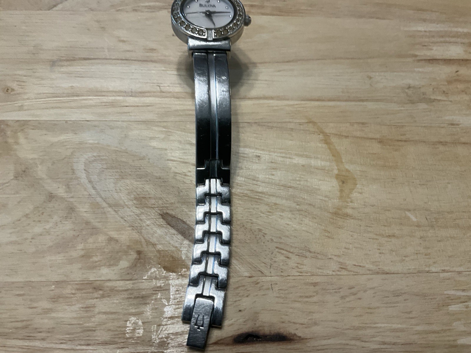 Bulova Ladies Dress Watch New Battery Installed 6” Band [See Description ]