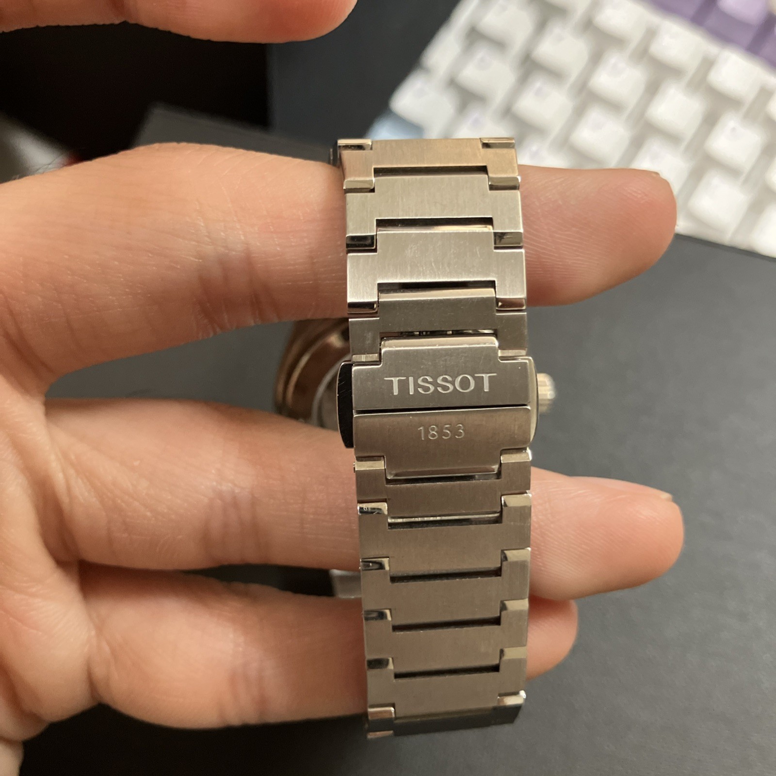 TISSOT T1372071111100 PRX AUTO 35MM MOTHER OF PEARL DIAL T137.207.11.111.00