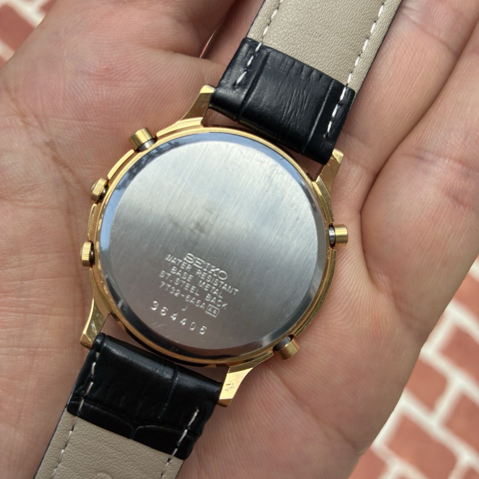 STUNNING Seiko Chronograph Men’s Watch Read Description