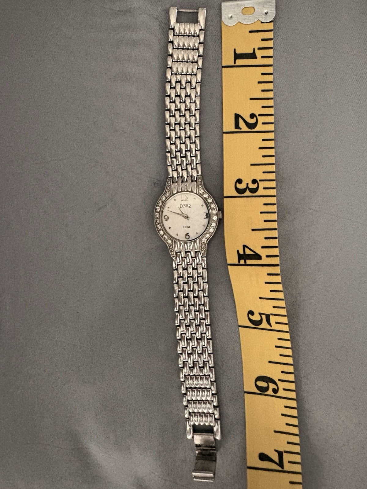 Diamonique Silver Ladies Watch