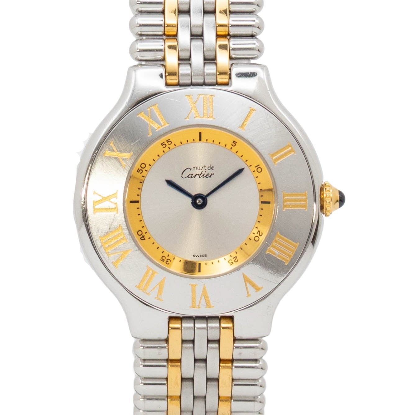 Cartier Must de Cartier 21 W10072F4 Silver Dial Quartz Ladies Watch
