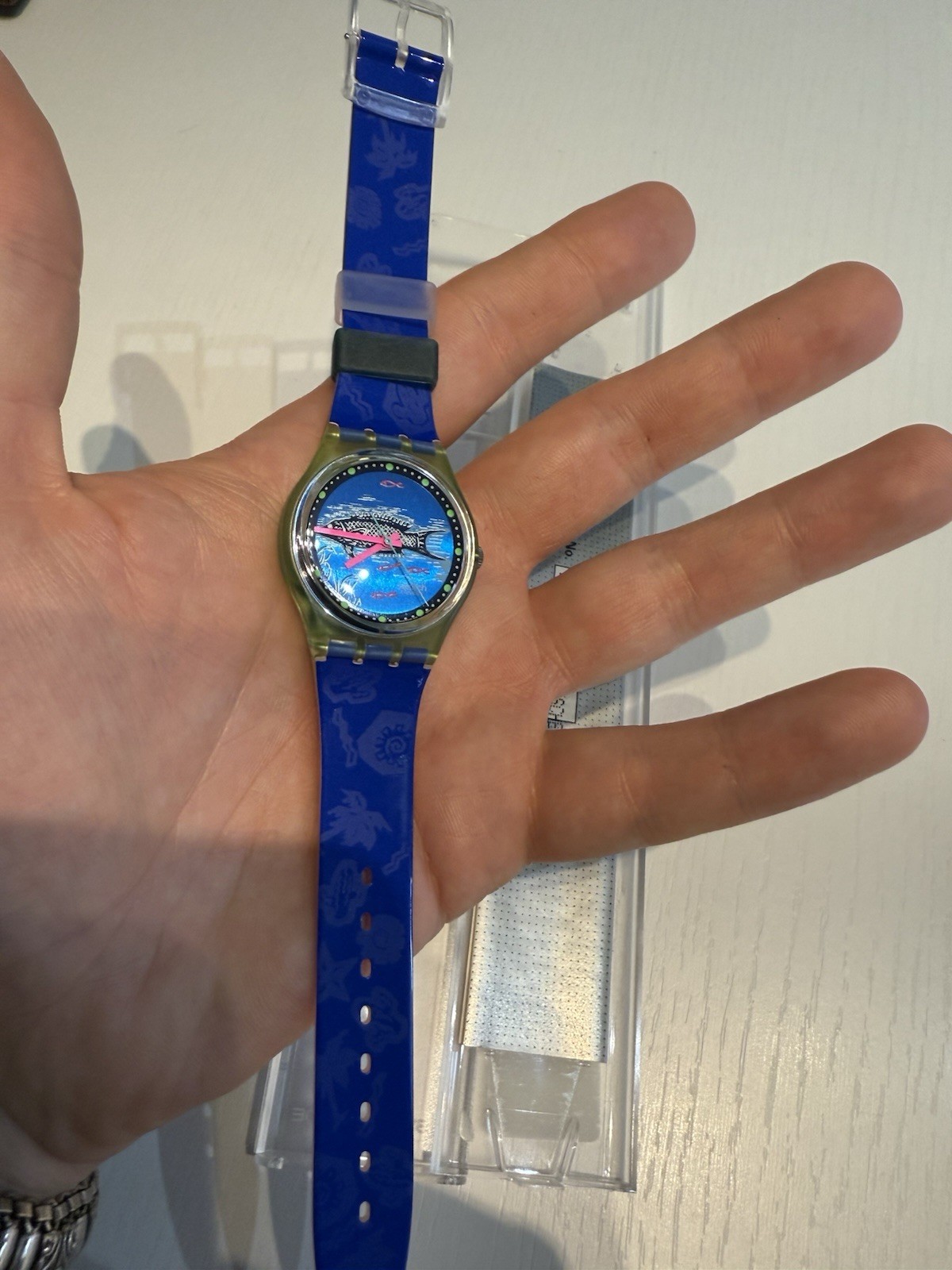 1992 SWATCH GHENT GG116 FRESH FISH