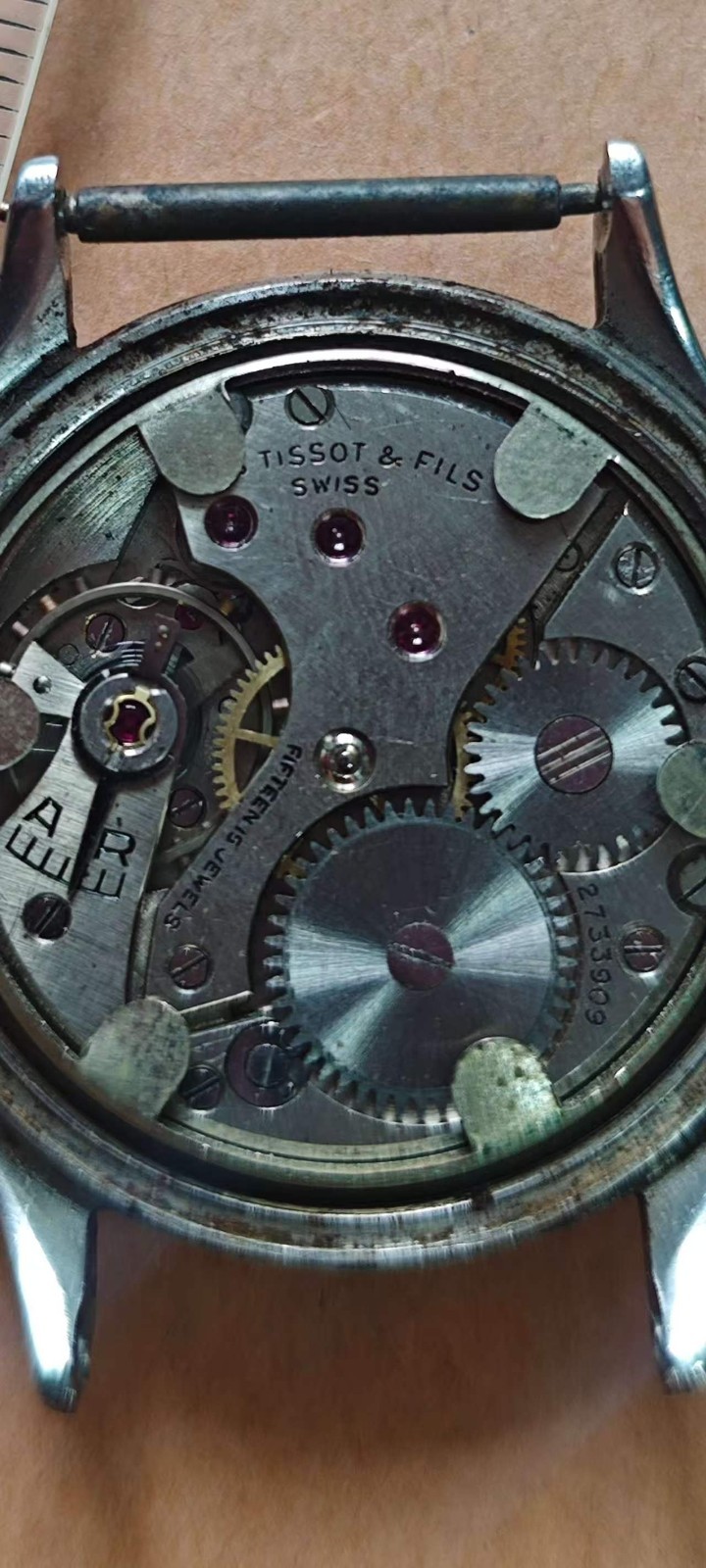 Vintage Tissot Men’s Wristwatch, Small Seconds, Good Condition, Swiss Mechanica