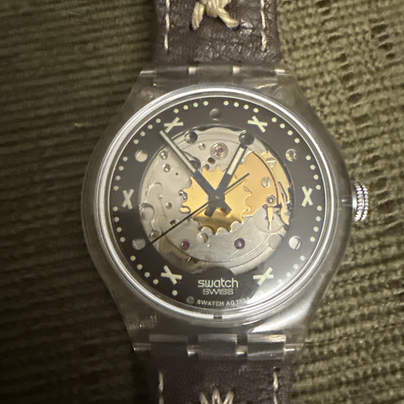 1995 Automatic Swatch Watch Chardon SAP101