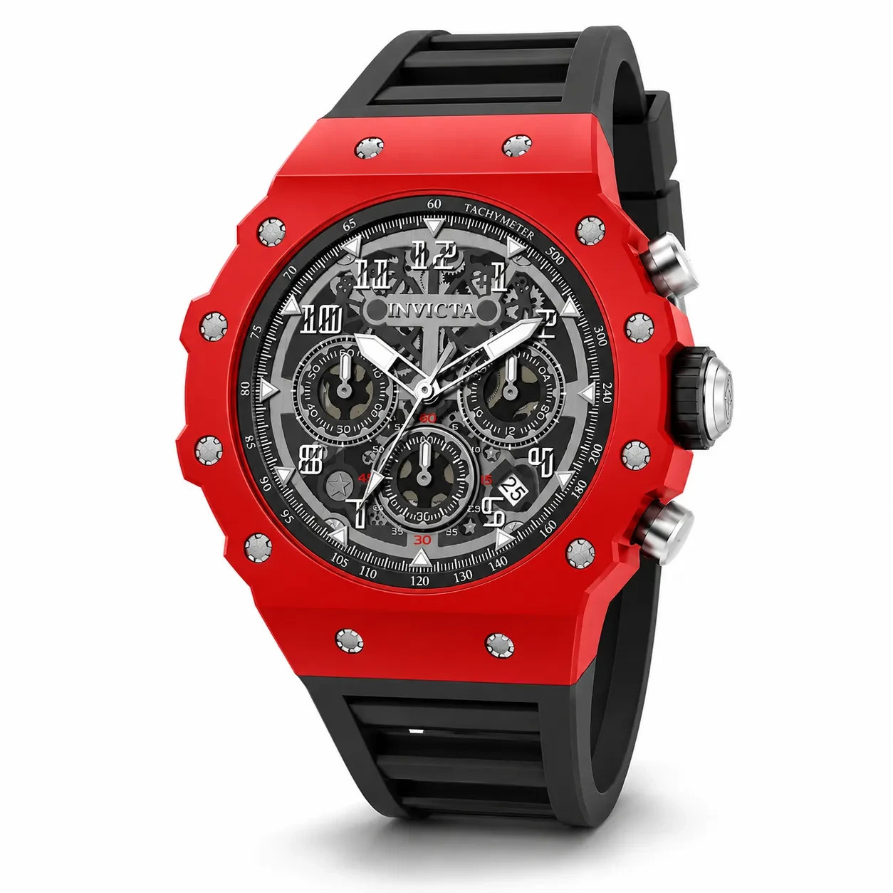 69648 – Invicta Racing Vaulthan Men s Watch – 44mm, Black