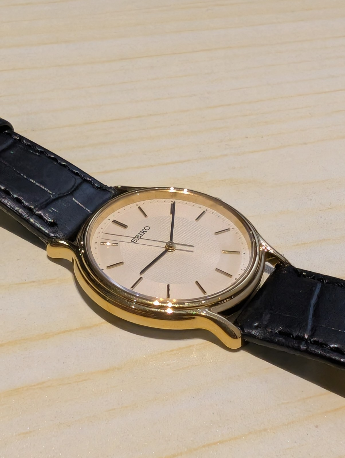 Vintage Seiko Spirit SCDP034 Gold