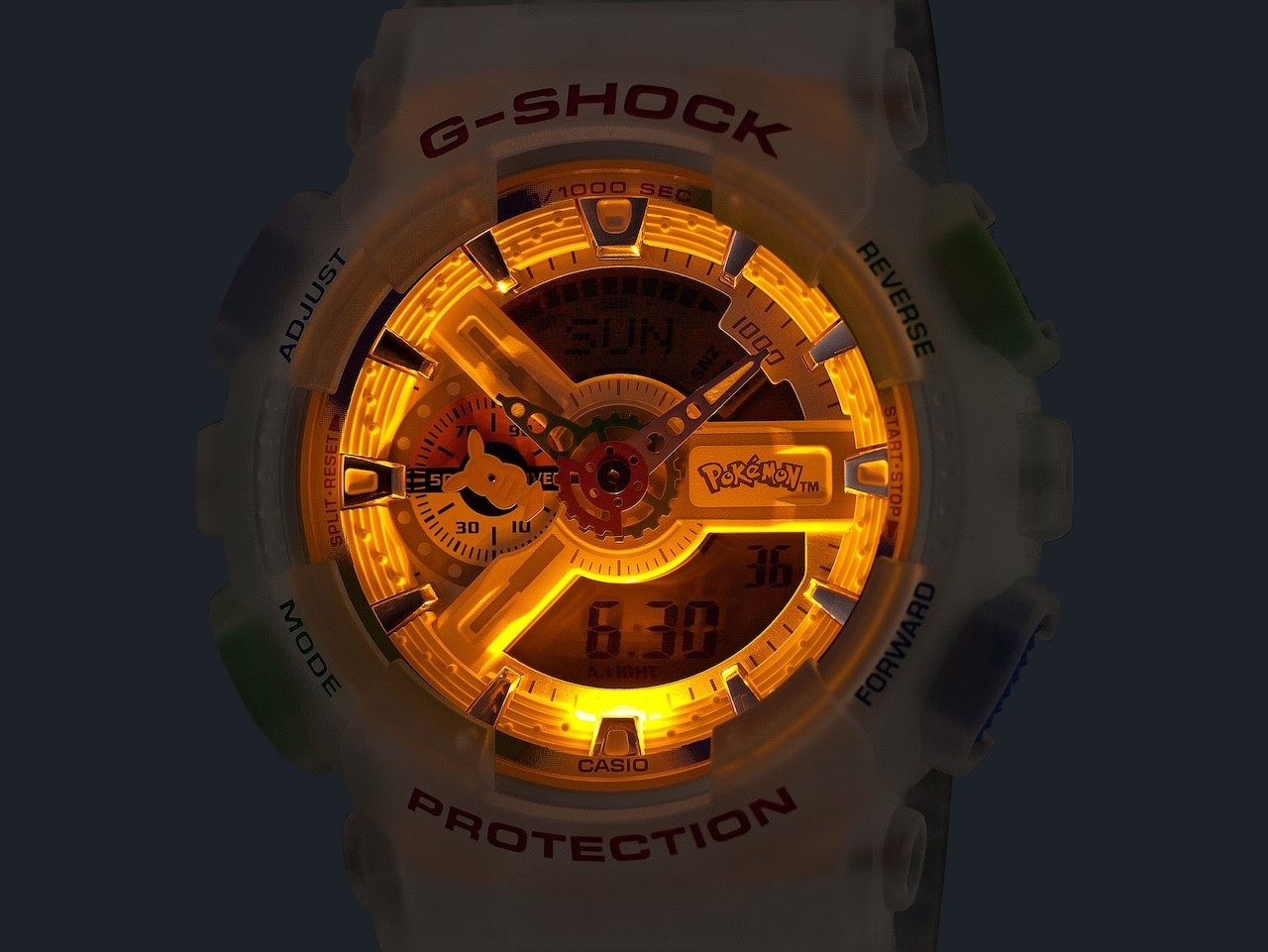 PRESALE – CASIO G-SHOCK x Pokémon GA110PKM-7A Watch USA SHIPS NEW, 7/15