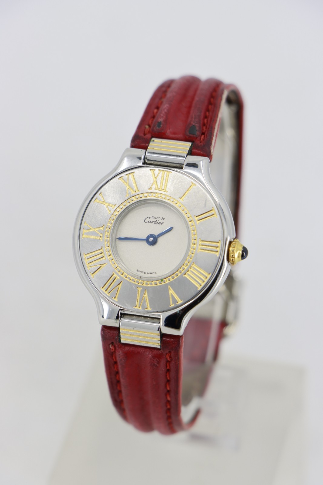Cartier Must de Cartier 21 Watch, Quartz Movement, Stainless Steel Case, 28mm
