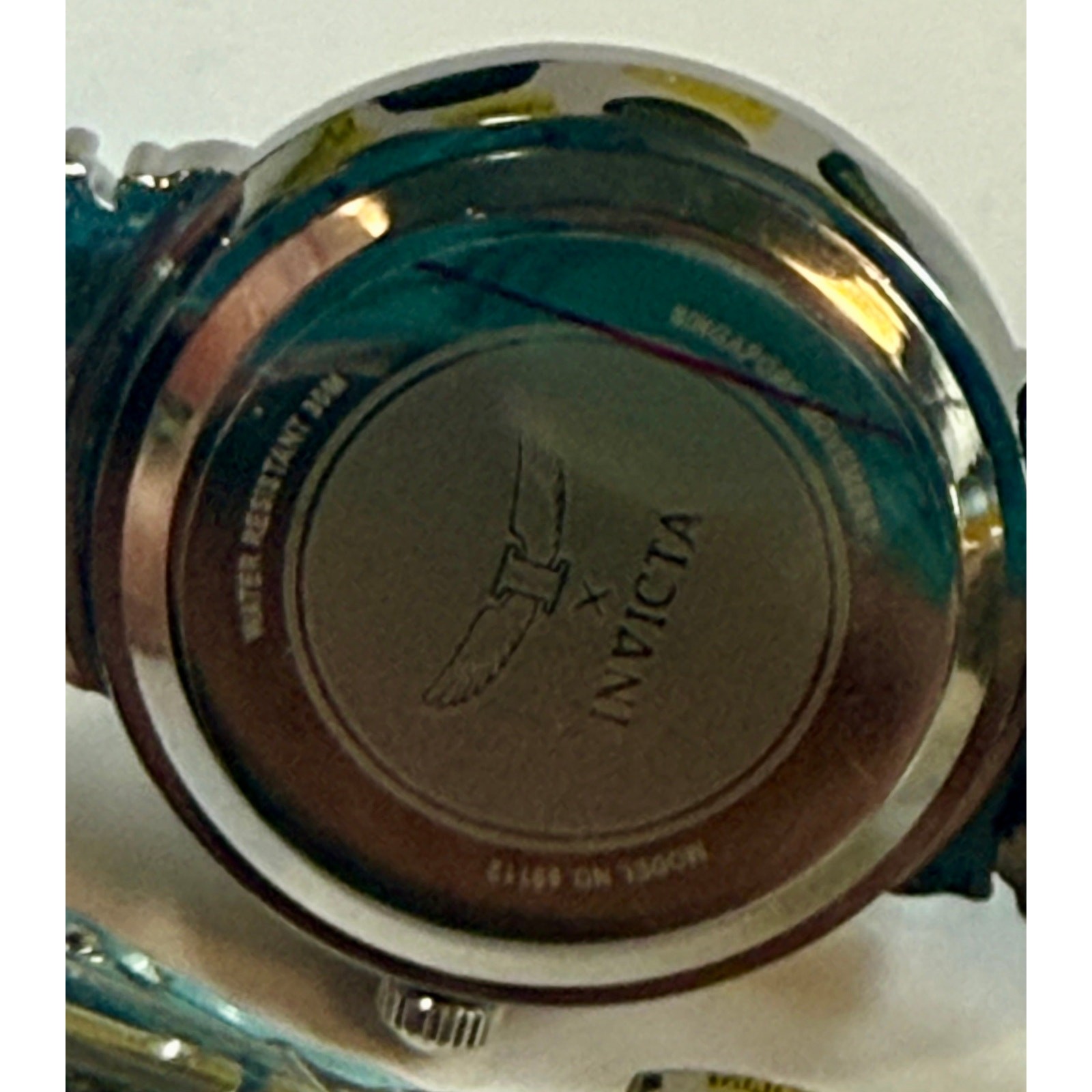 INVICTA WILDFLOWER 69112 BLACK DIAL 30mm STAINLESS STEEL QUARTZ WOMEN’S WATCH