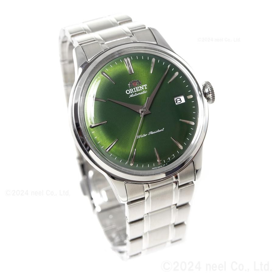 Orient Bambino RA-AC0M09E Stainless Steel Grass Green Dial Automatic Men’s Watch