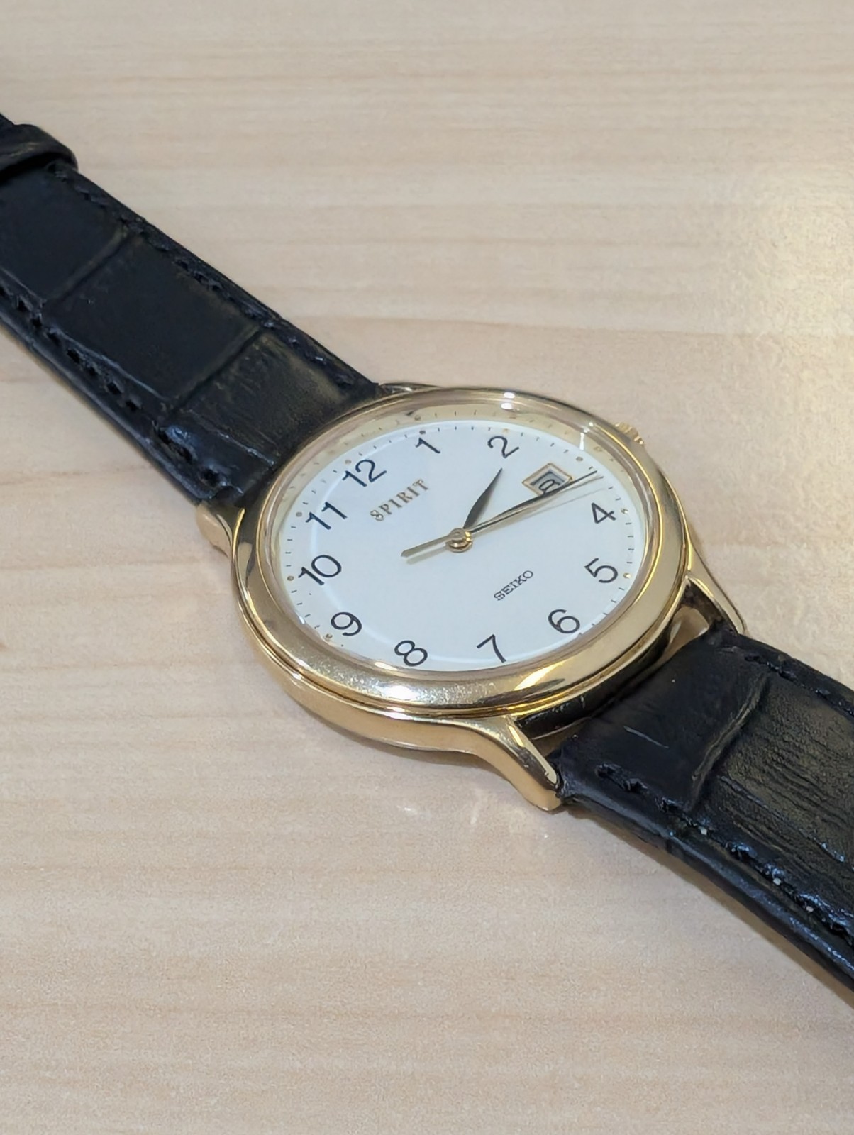 Vintage Seiko Spirit Date Ref: 5E32-6A3A Quartz