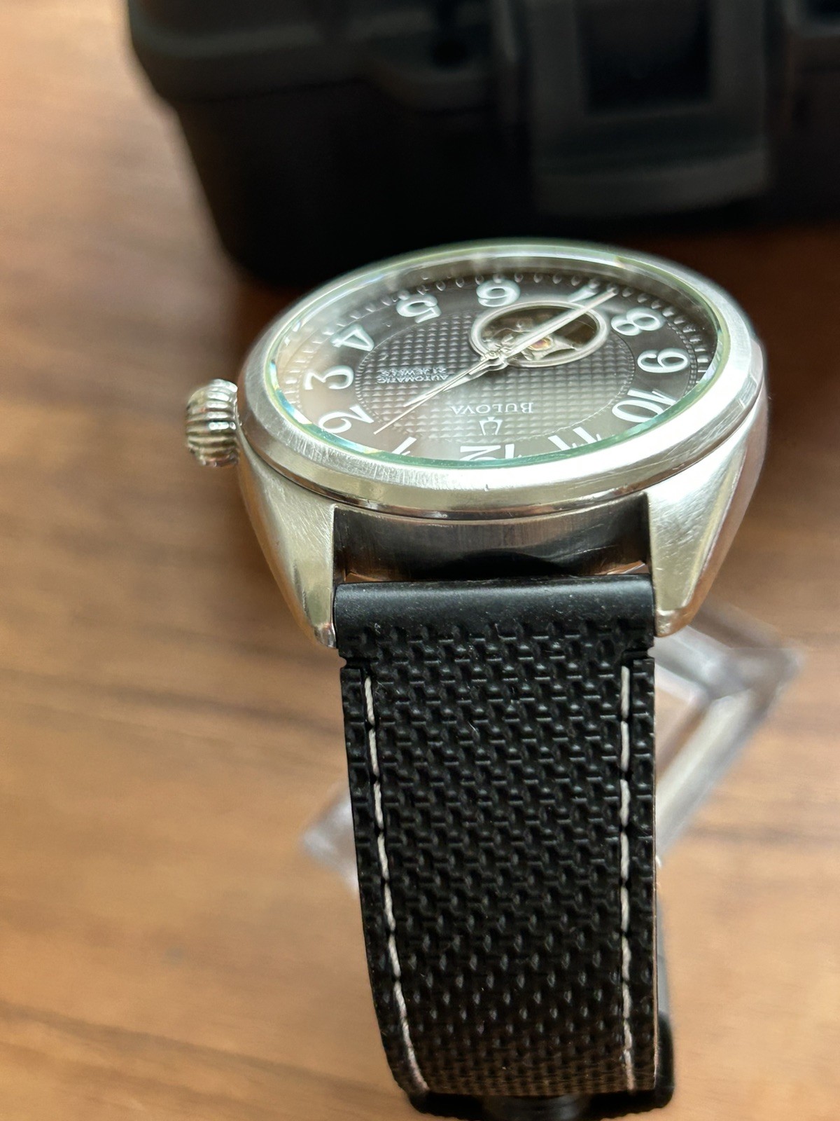 Bulova BVA C869983/96A125 – Men’s Automatic Open-Heart Wristwatch