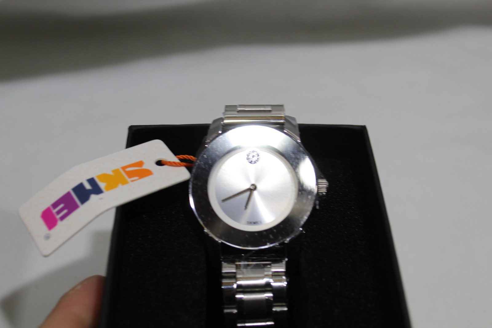 SKMEI Men Watches Simple Dial Full Steel Wristwatch Business Male Quartz Watch
