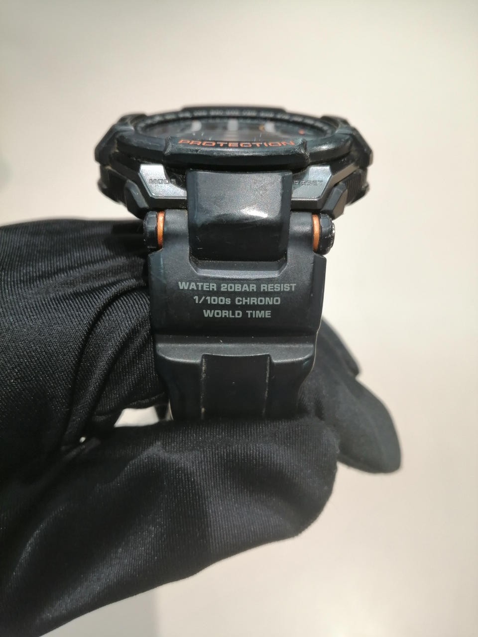 CASIO G-SHOCK blk gw 4000 scratches 5087 Black Solar Men Watch Auth Japan