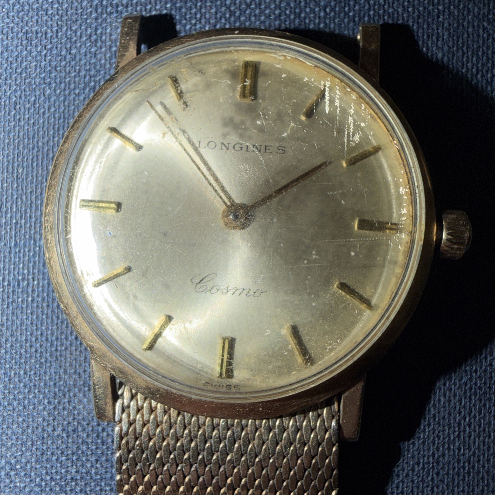 Vintage Longines Cosmo 32mm Watch – 10k GF No Band – Read Description