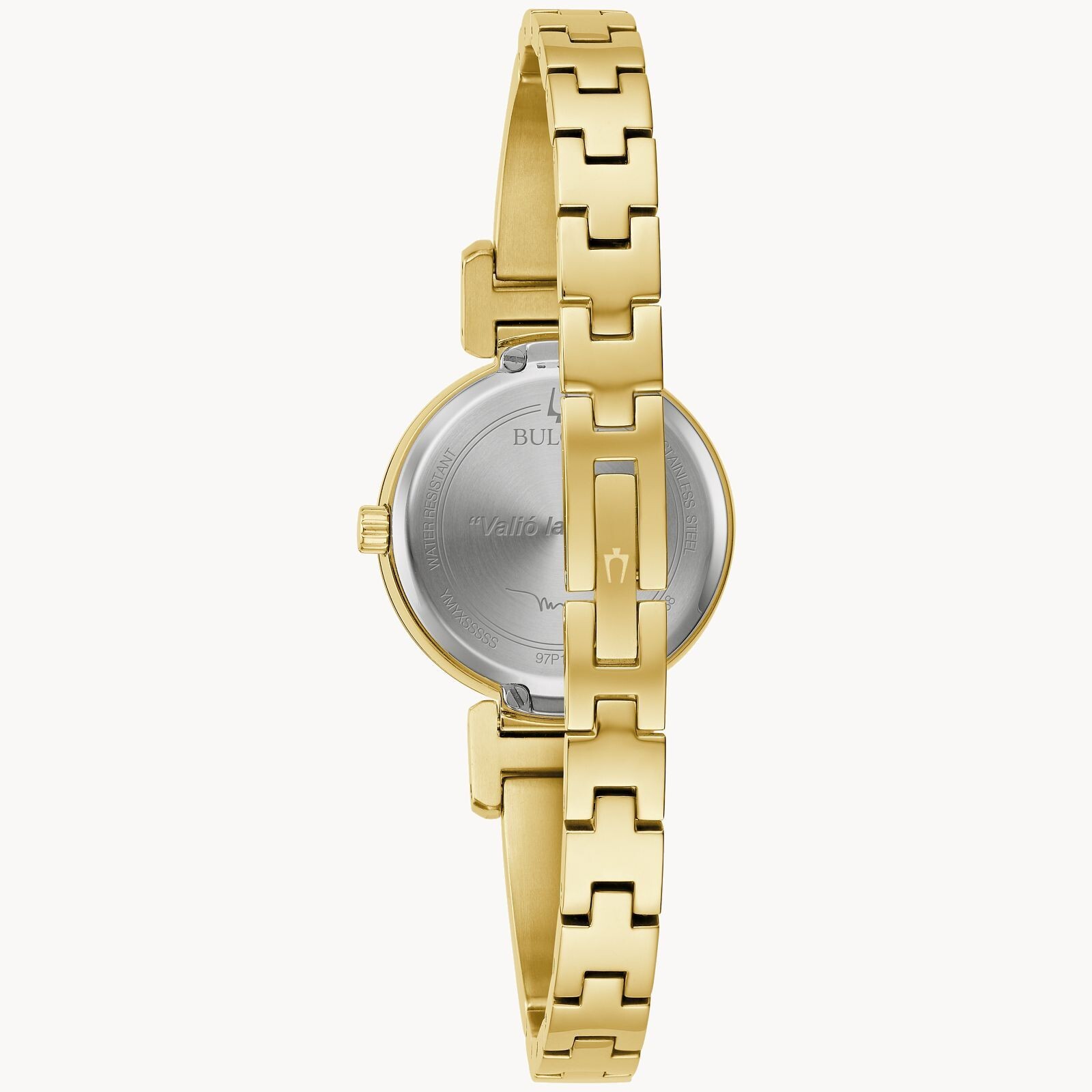 Bulova Womens Modern Marc Anthony Quartz Gold Stainless Steel Watch 26 MM 97P164