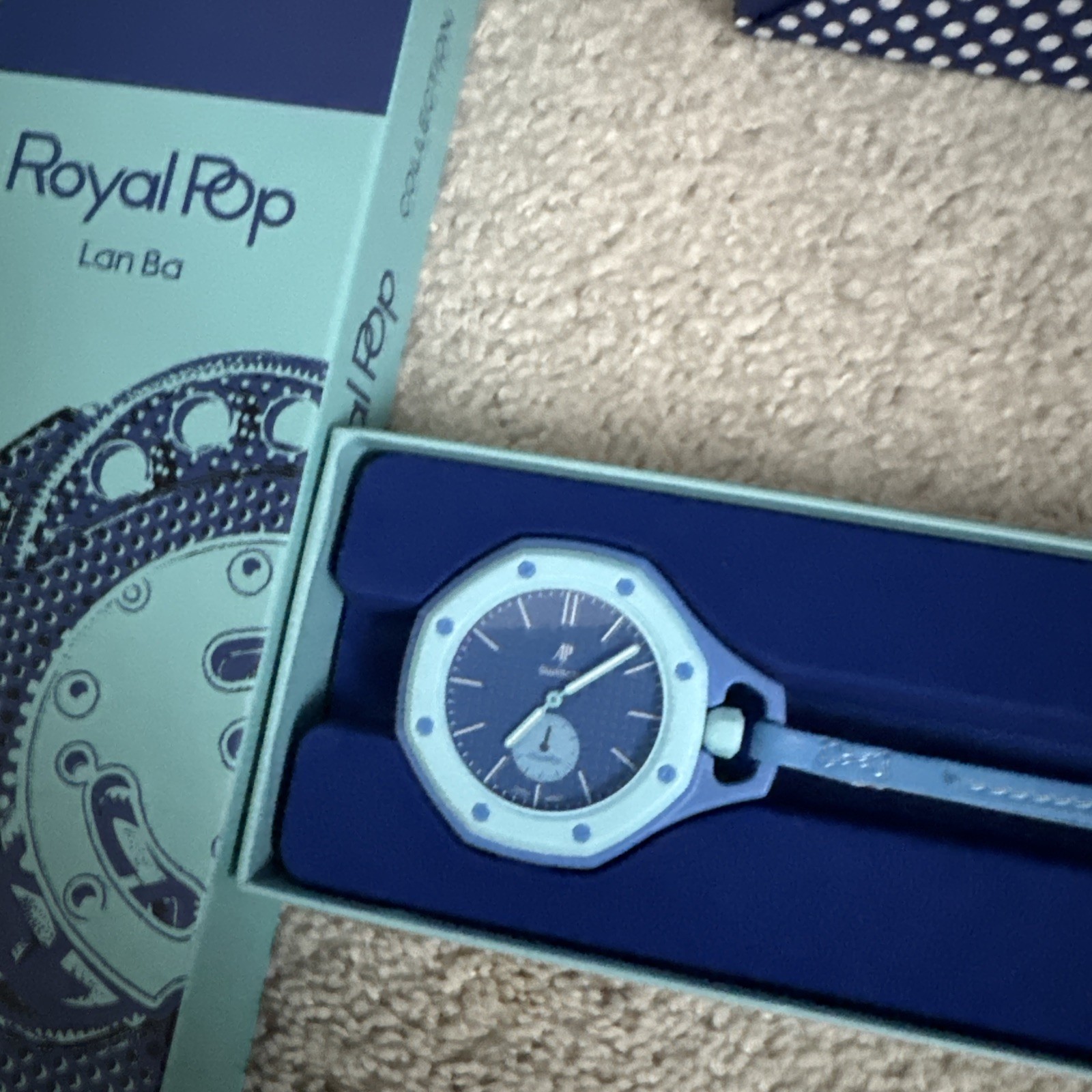 Swatch x AP Royal Pop Lan Ba