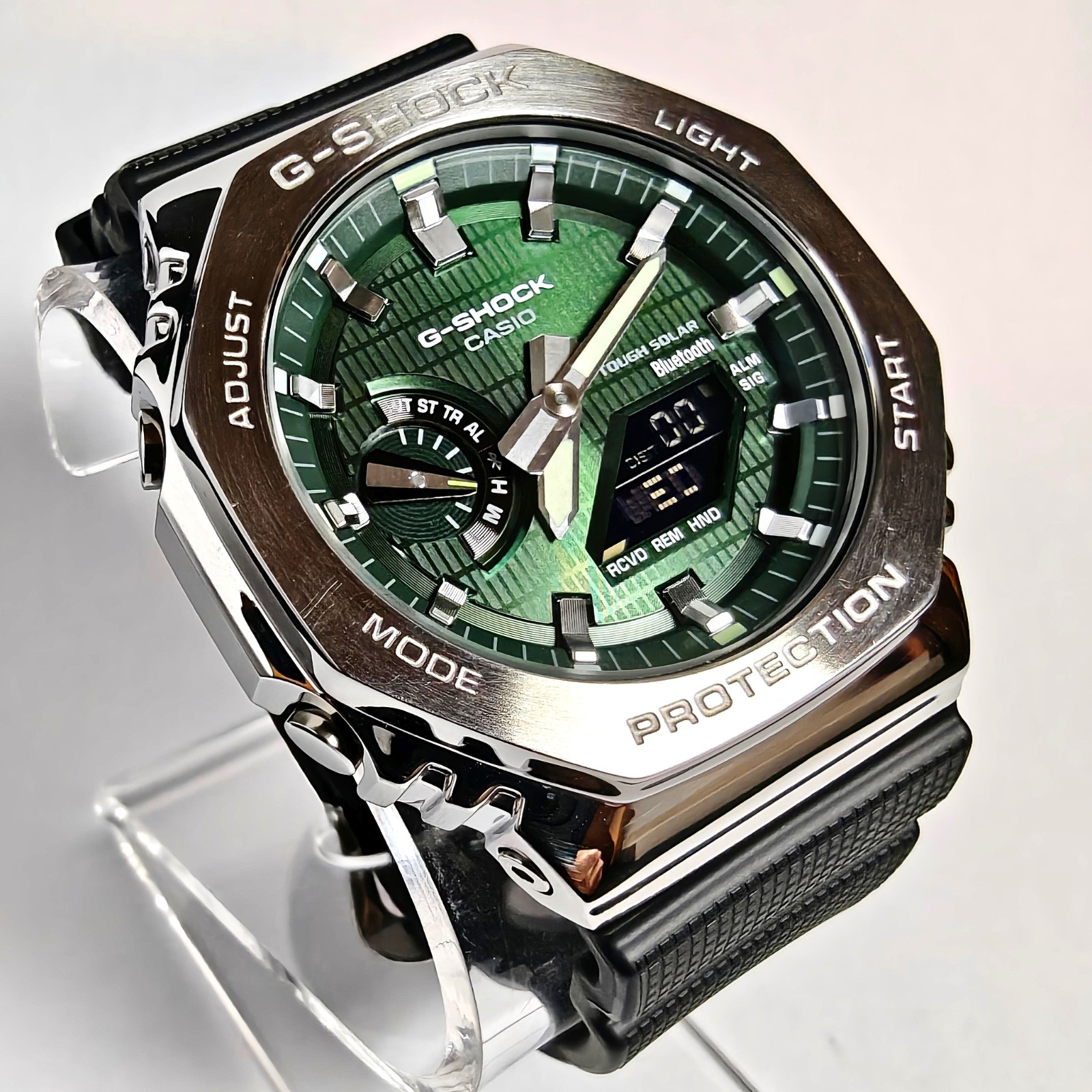 Casio G-Shock GBM-2100A-1A3ER (TOUGH SOLAR, BLUETOOTH, GREEN DIAL)