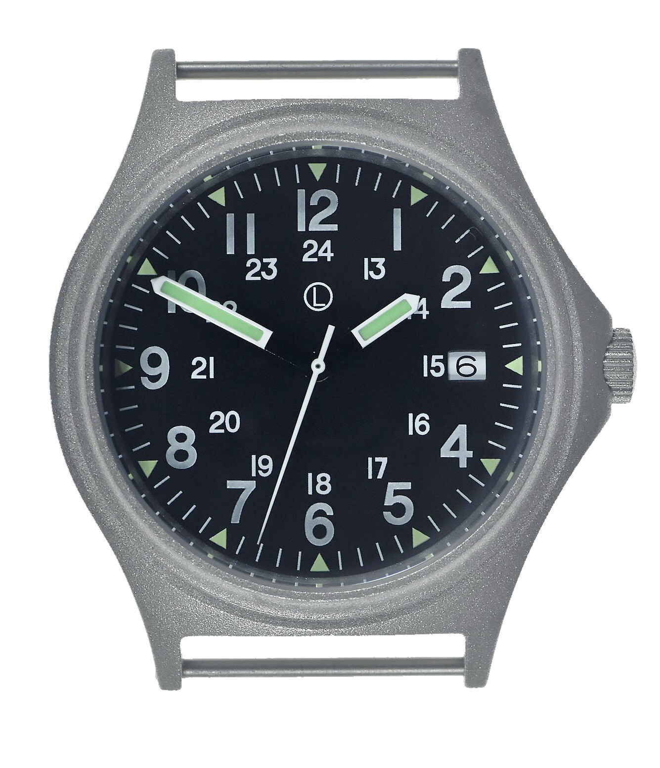 MWC 100m 12/24hr Military Quartz Watch | Screw Crown & Case Back | Unbranded
