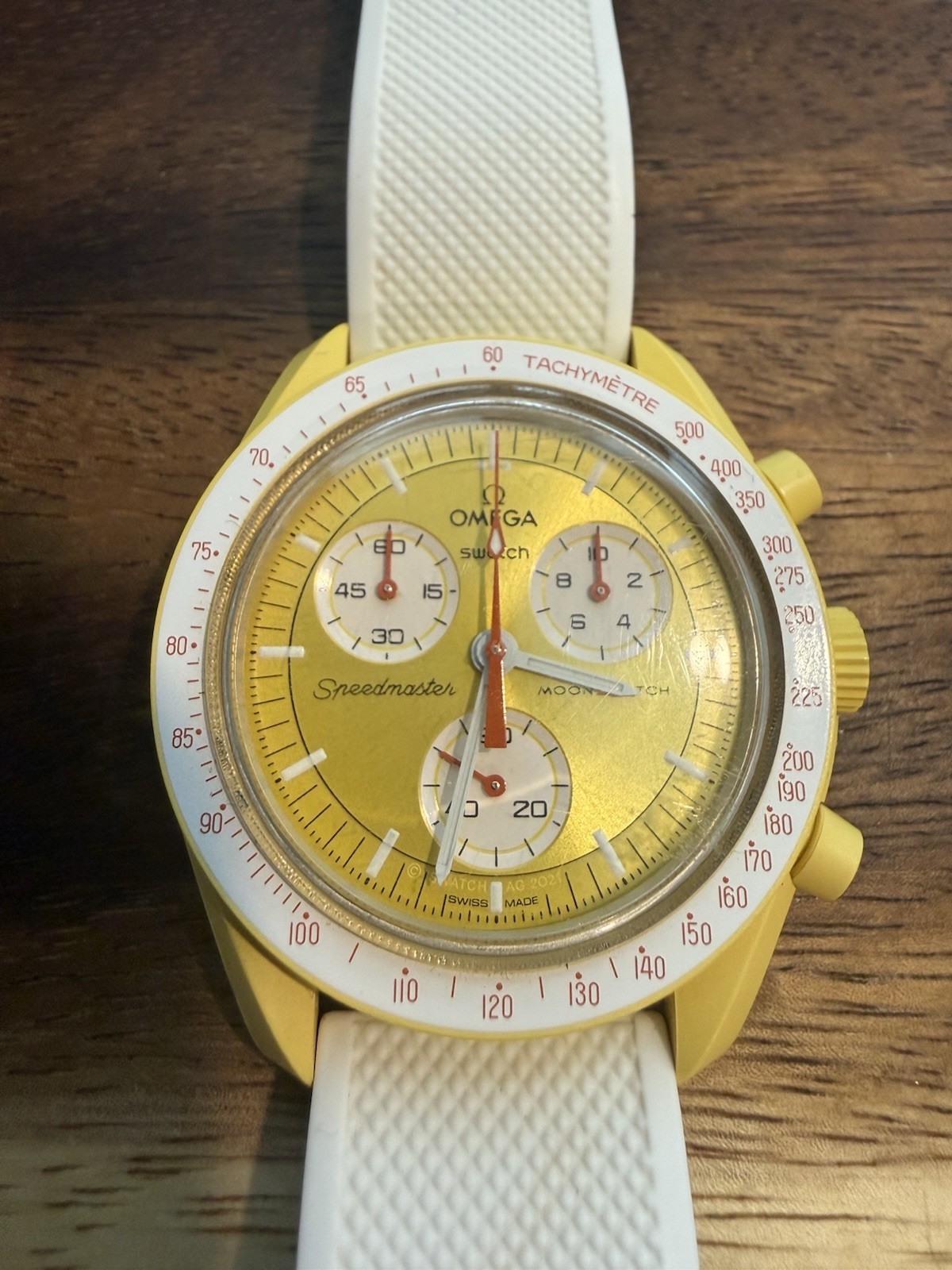 OMEGA x Swatch Speedmaster MoonSwatch Sun Yellow Men’s Watch