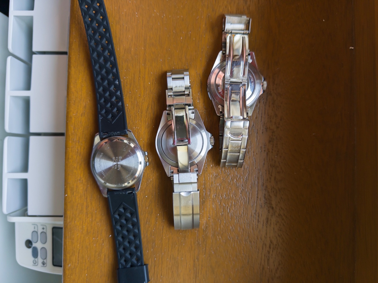 Lot of 3 GMT Watches – See Description For Details!
