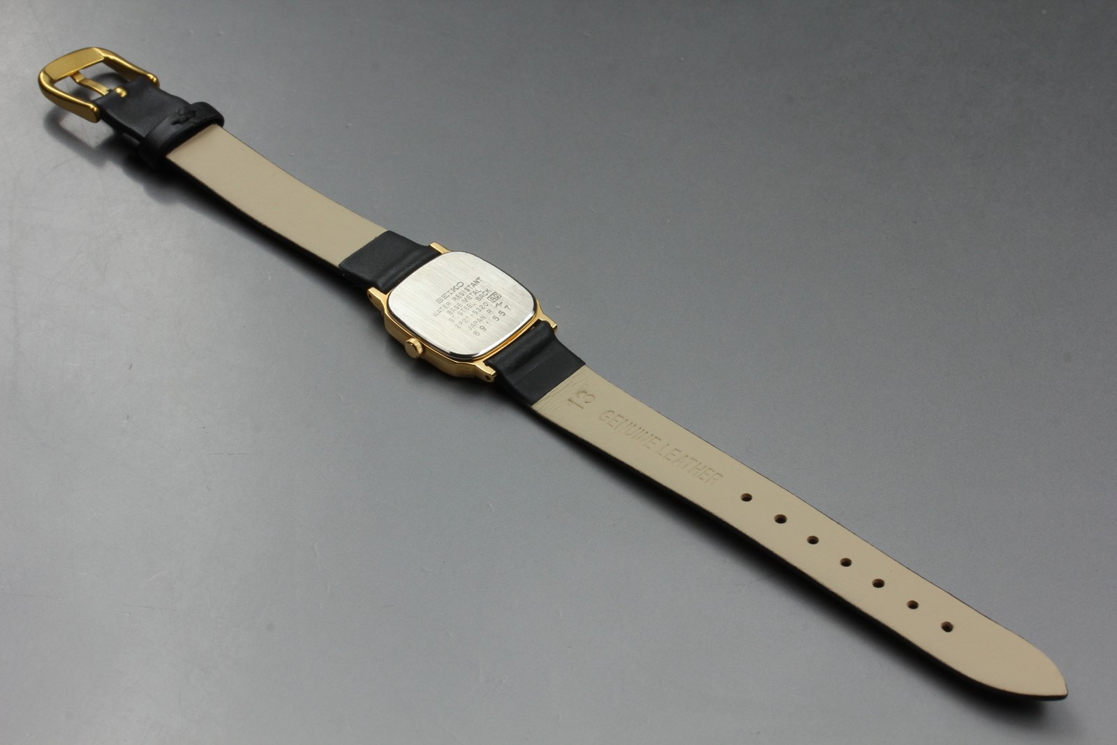 Vintage 1988 Seiko Socie 2P21-5320 SGP Gold Tank Quartz Womens Watch JAPAN