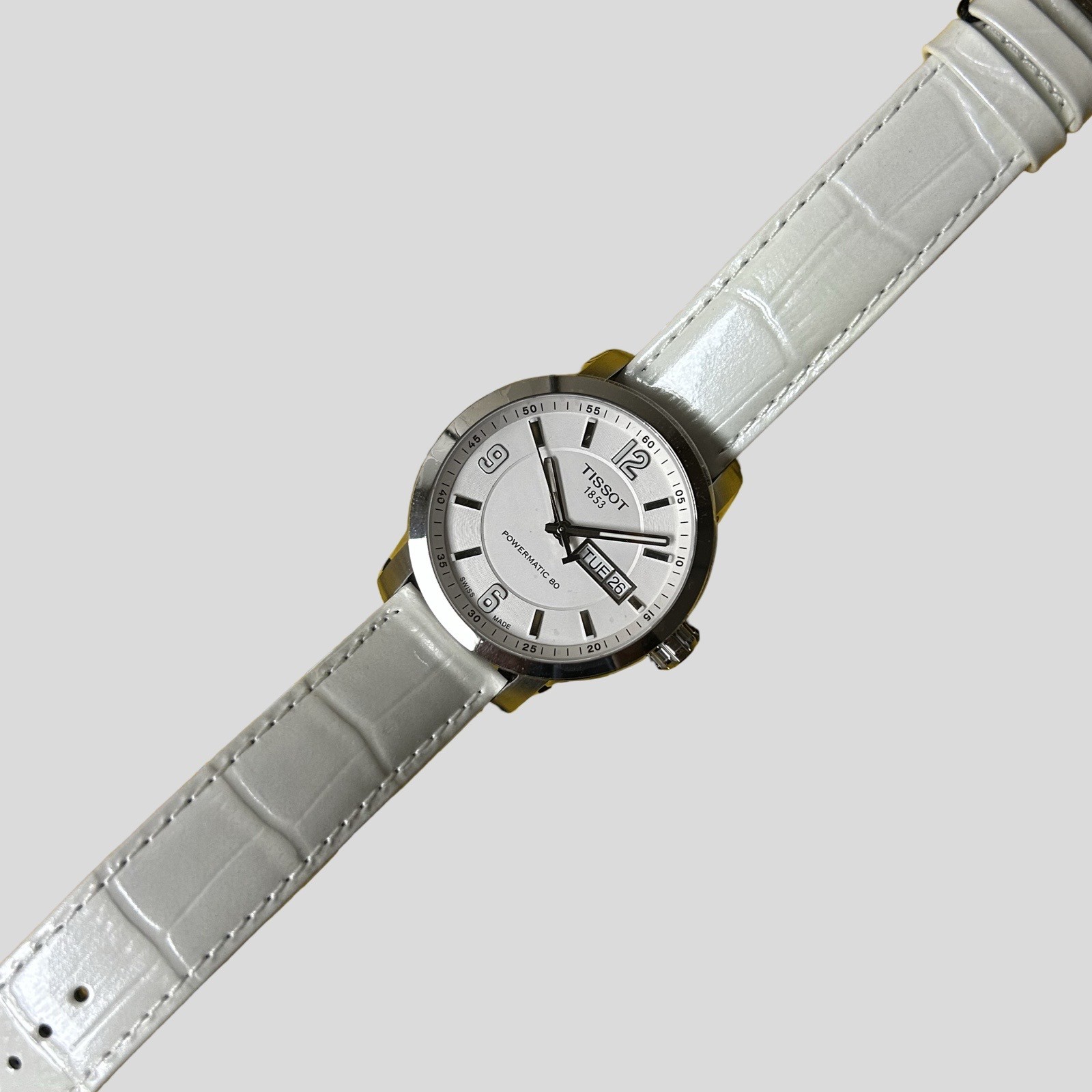 Tissot Men’s PRC 200 White Dial Automatic 39mm Watch T0554301601700