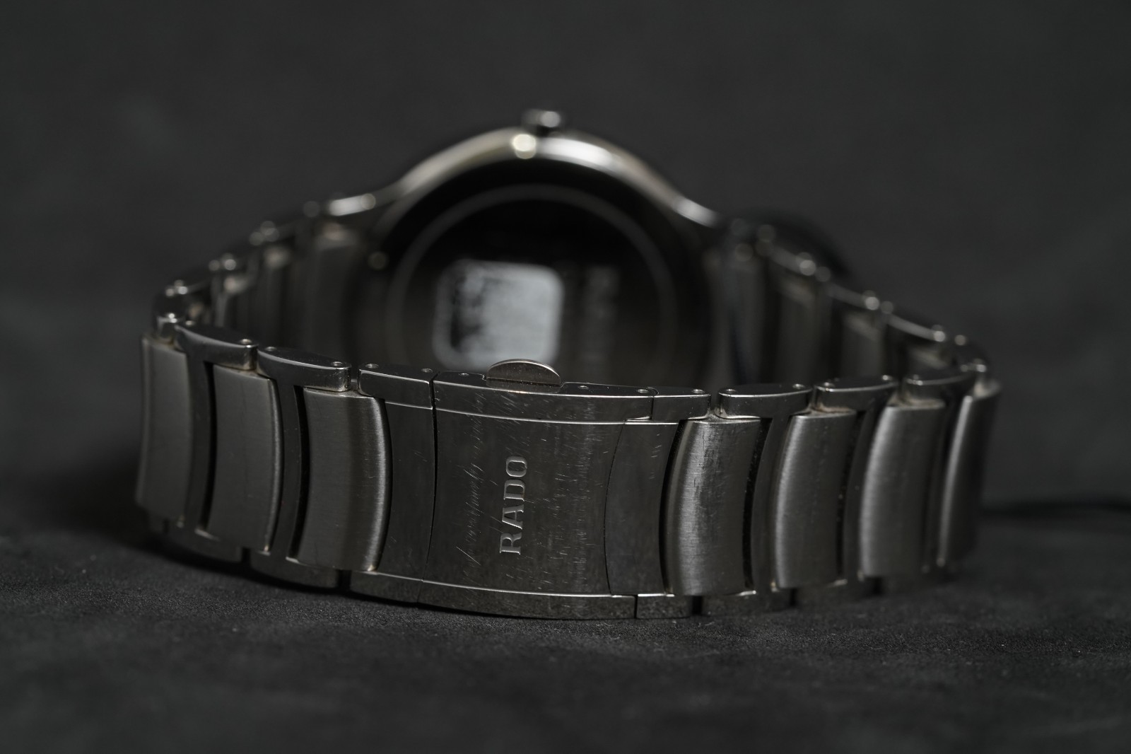 Rado Centrix Diamonds Quartz 38mm Black Dial R30927713 Box & Papers
