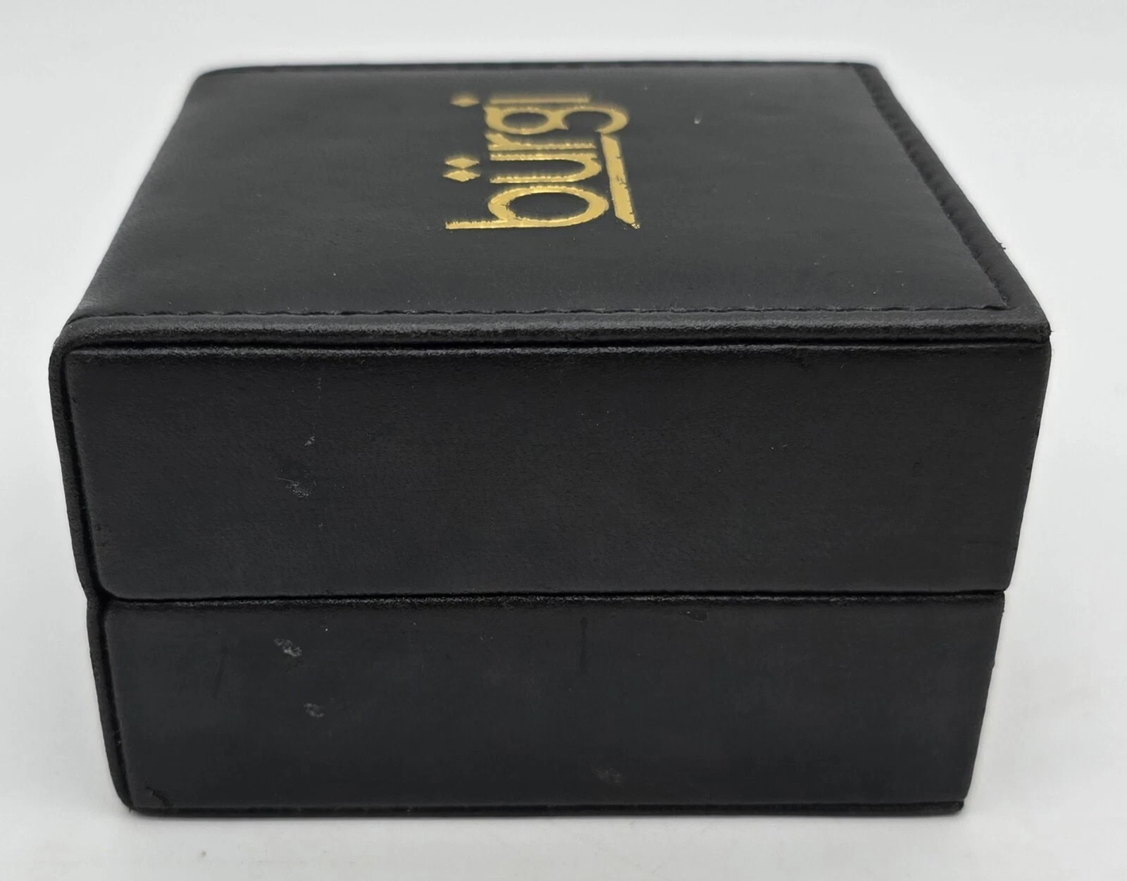Bürgi 2 Watches Bronze And Leather Look With Rhinestones