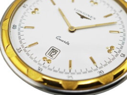 LONGINES Conquest Pocket Watch 80’s Authentic From Japan