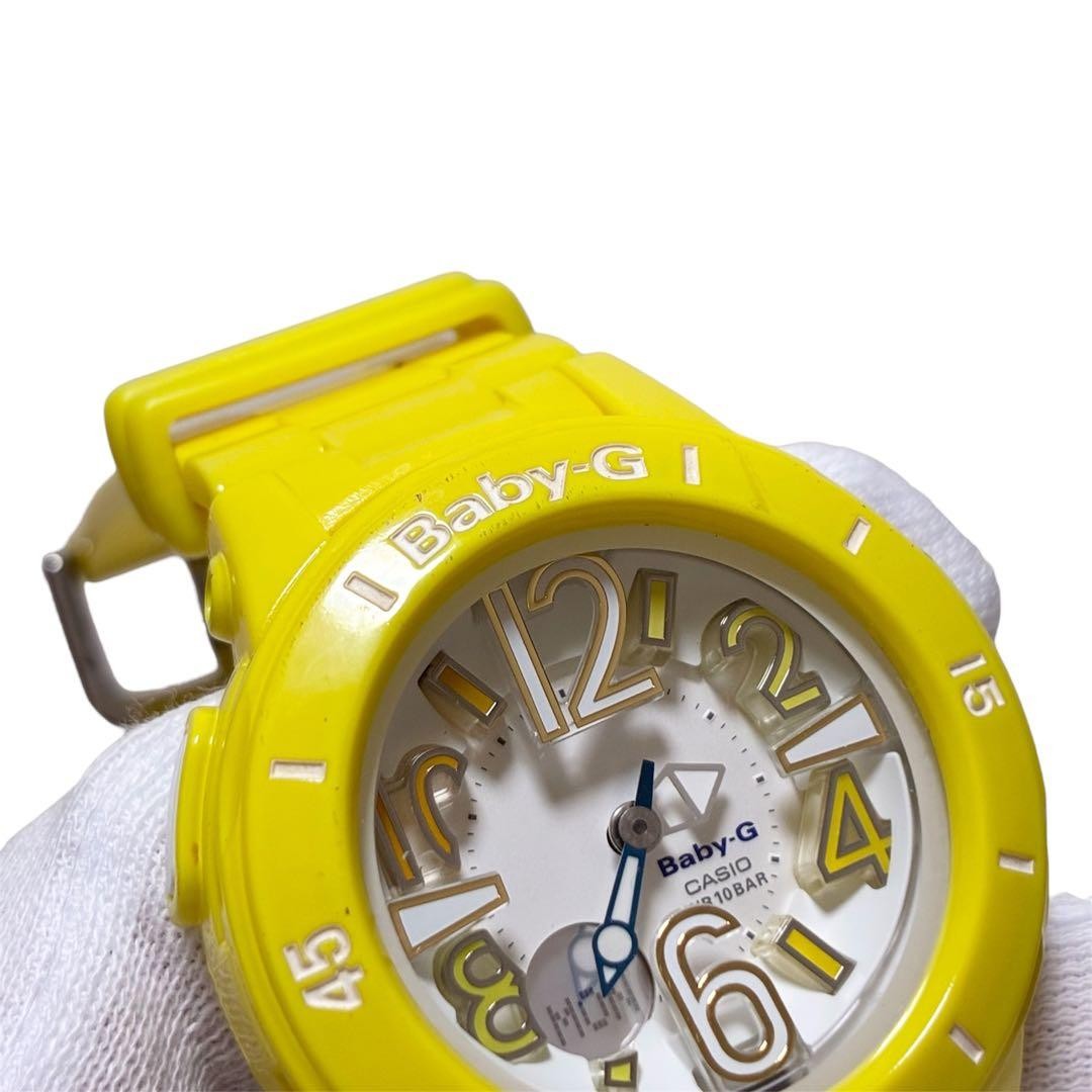 [Battery replaced, working] CASIO BABY-G BGA-170 Yellow