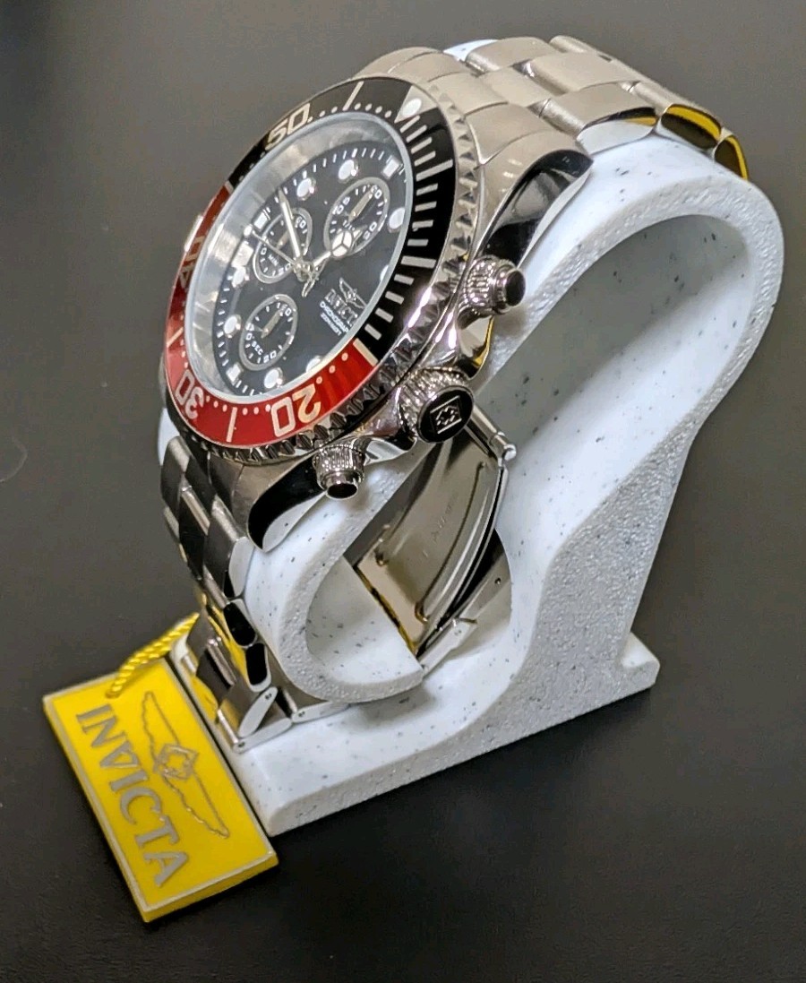 Invicta Pro Diver Chronograph Men’s Watch (Model 1770) – Coke Bezel