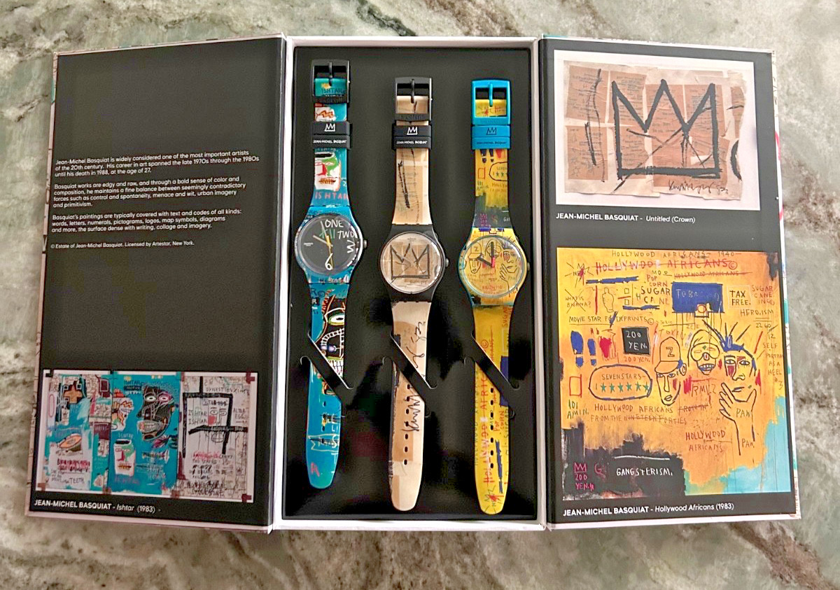 Swatch Art Special – Jean-Michel Basquiat – SZS39 – 2023 – Limited Set