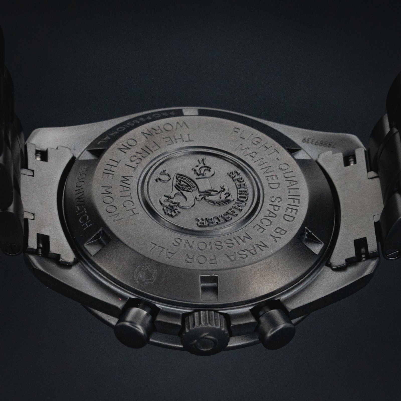 Black Venom Custom OMEGA Speedmaster Moonwatch Professional 311.30.42.30.01.005