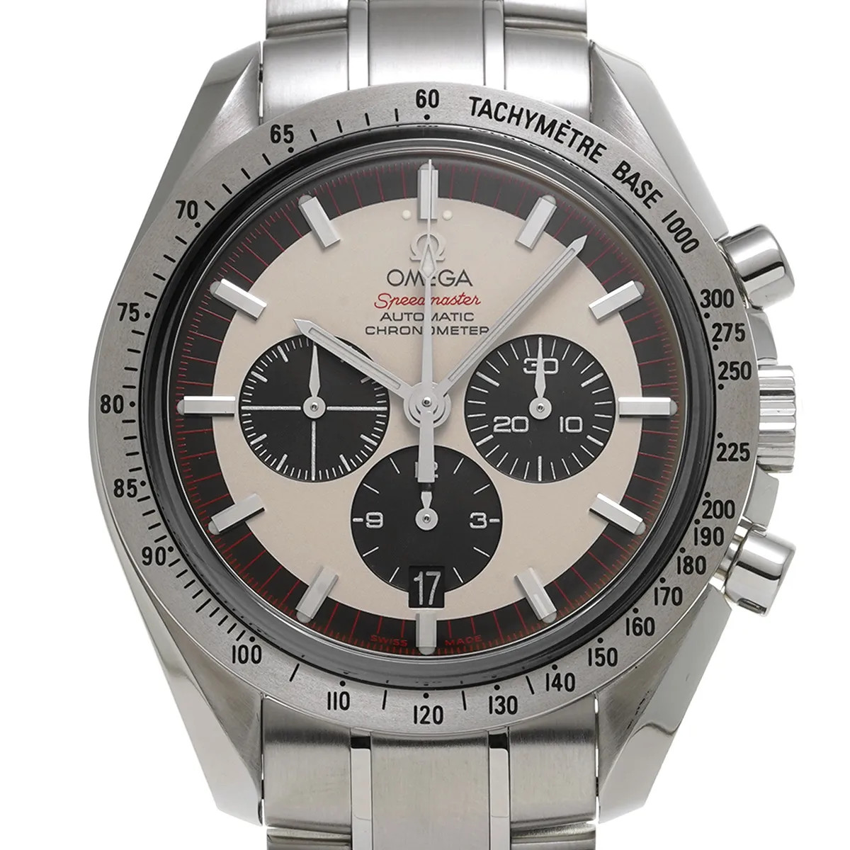 Omega Speedmaster 3559.32 42mm Stainless Steel Ivory / Black Wristwatch #WW4215