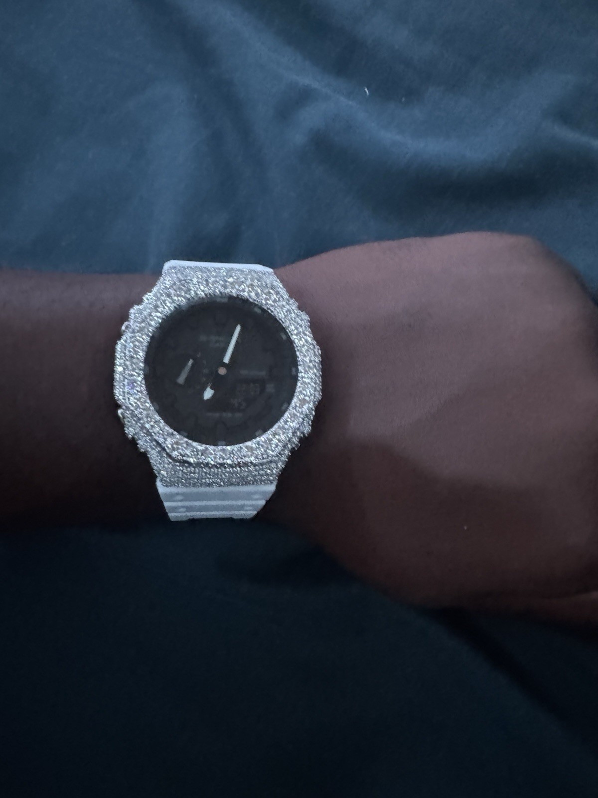 G-SHOCK Analog-Digital Quartz 200m With Custom Bezel