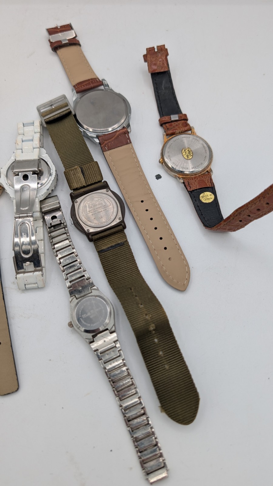 Lot Of 11 various Watches Untested