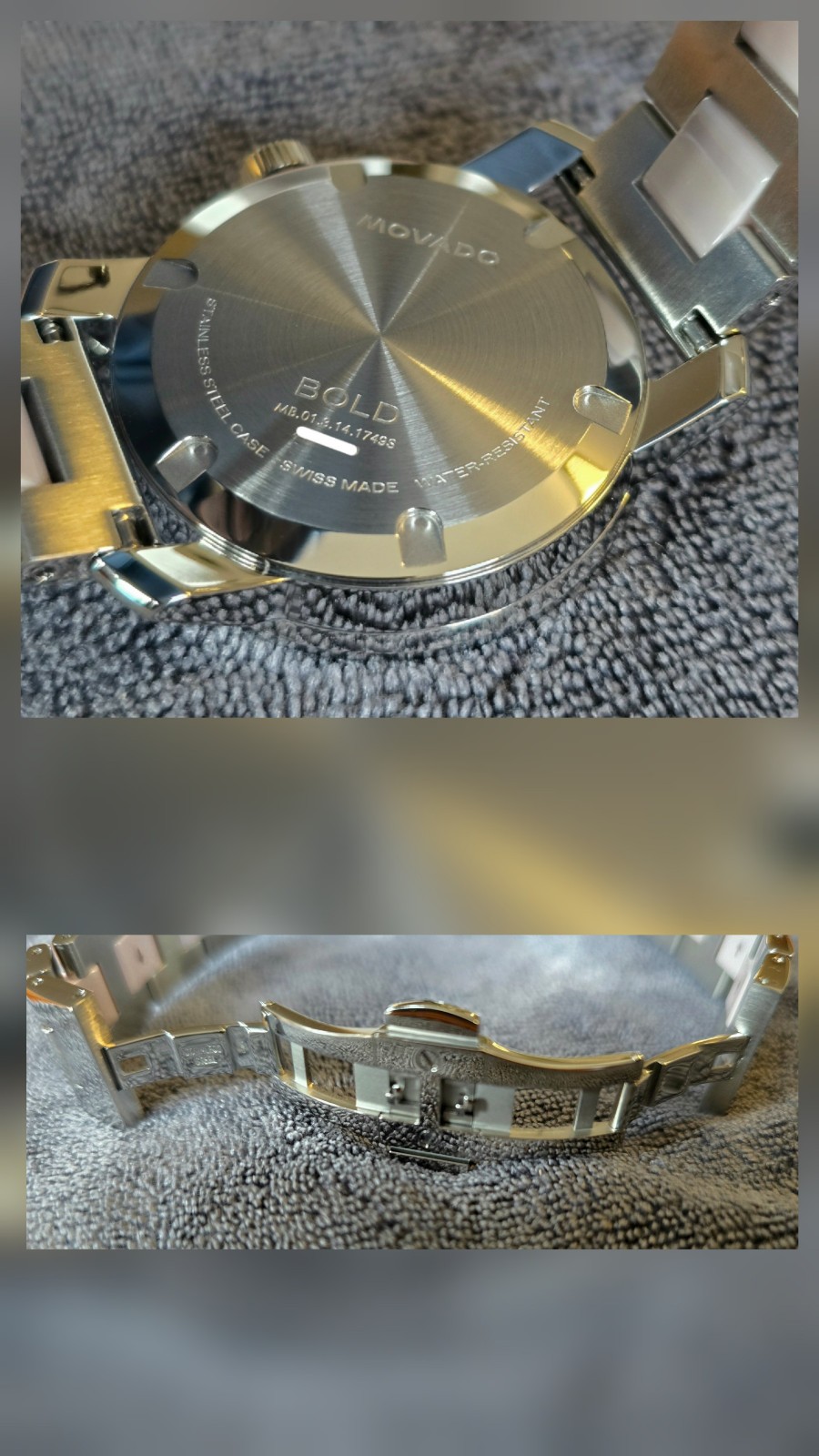 Movado Women’s Watch, $995 MSRP, Swiss, Ceramic, Crystals, 36 mm, Bold, 3600881