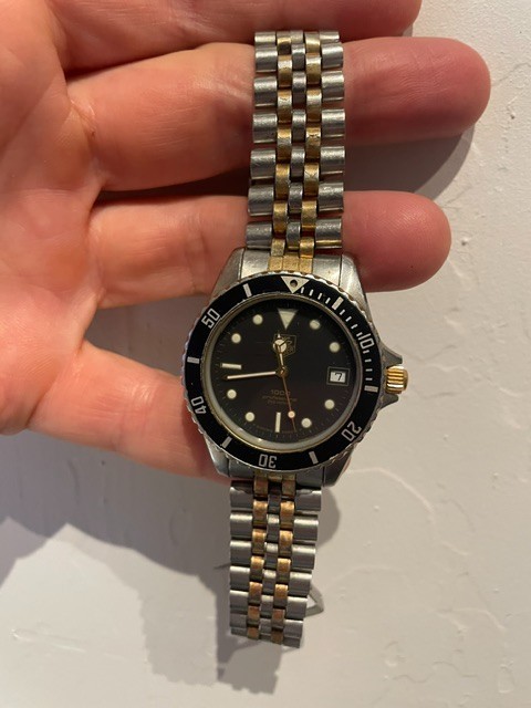 TAG Heuer 1000 Men’s Black Watch – 980.020