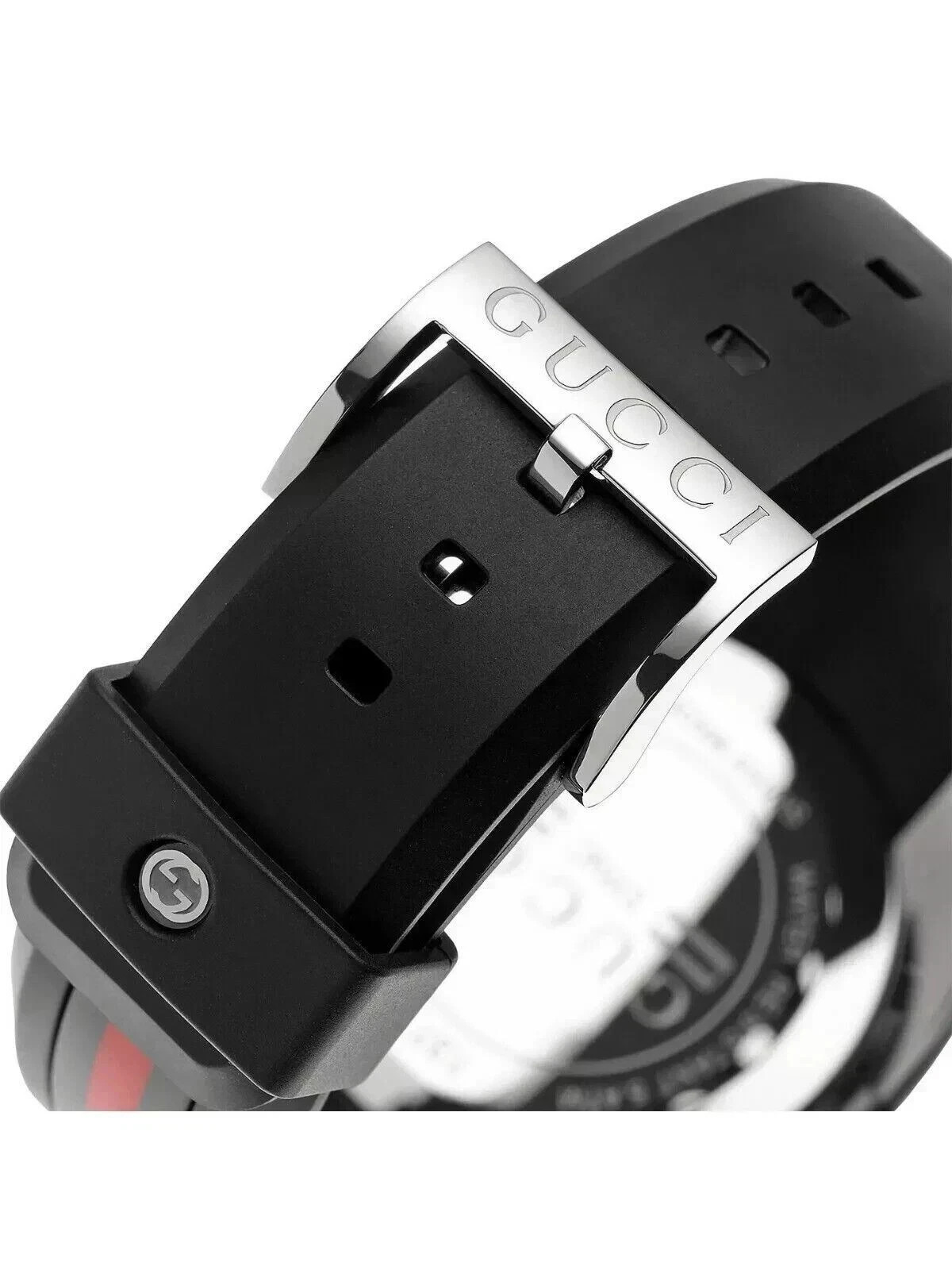 Gucci Sync XXL YA137101 Men’s Quartz Rubber Band Watch New In Box
