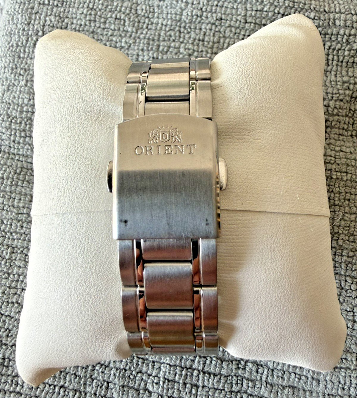 ORIENT ER2D-C0-B “Wingman” Automatic Pilot Watch – Rare – Original Steel Bracele