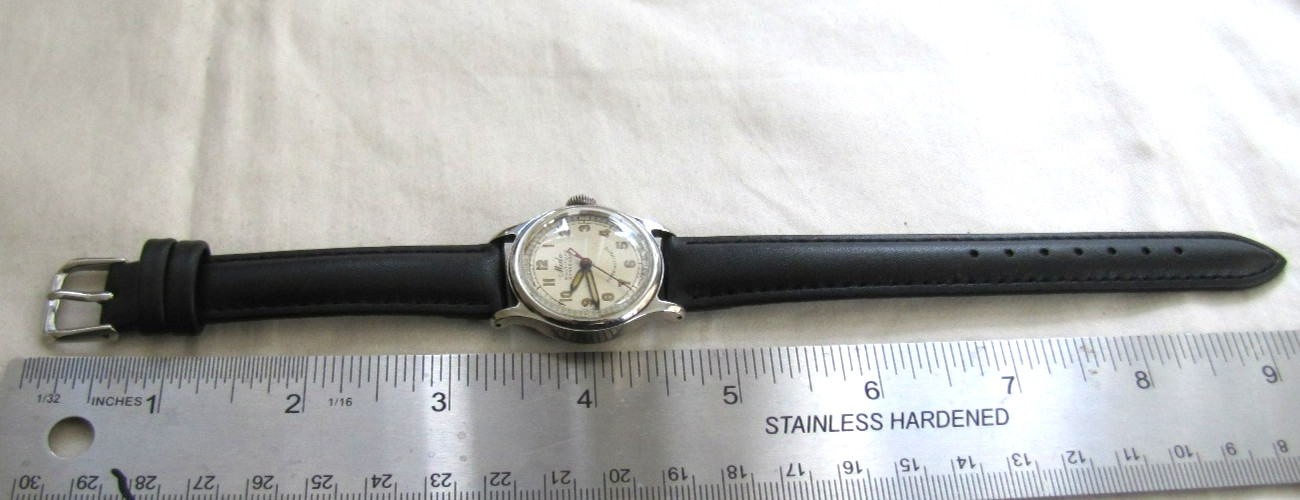 MIDO MULTIFORT GRANDLUXE SUPERAUTO 230 SS SCREWBK WP 17J MOD 1941 MILITARY DIAL