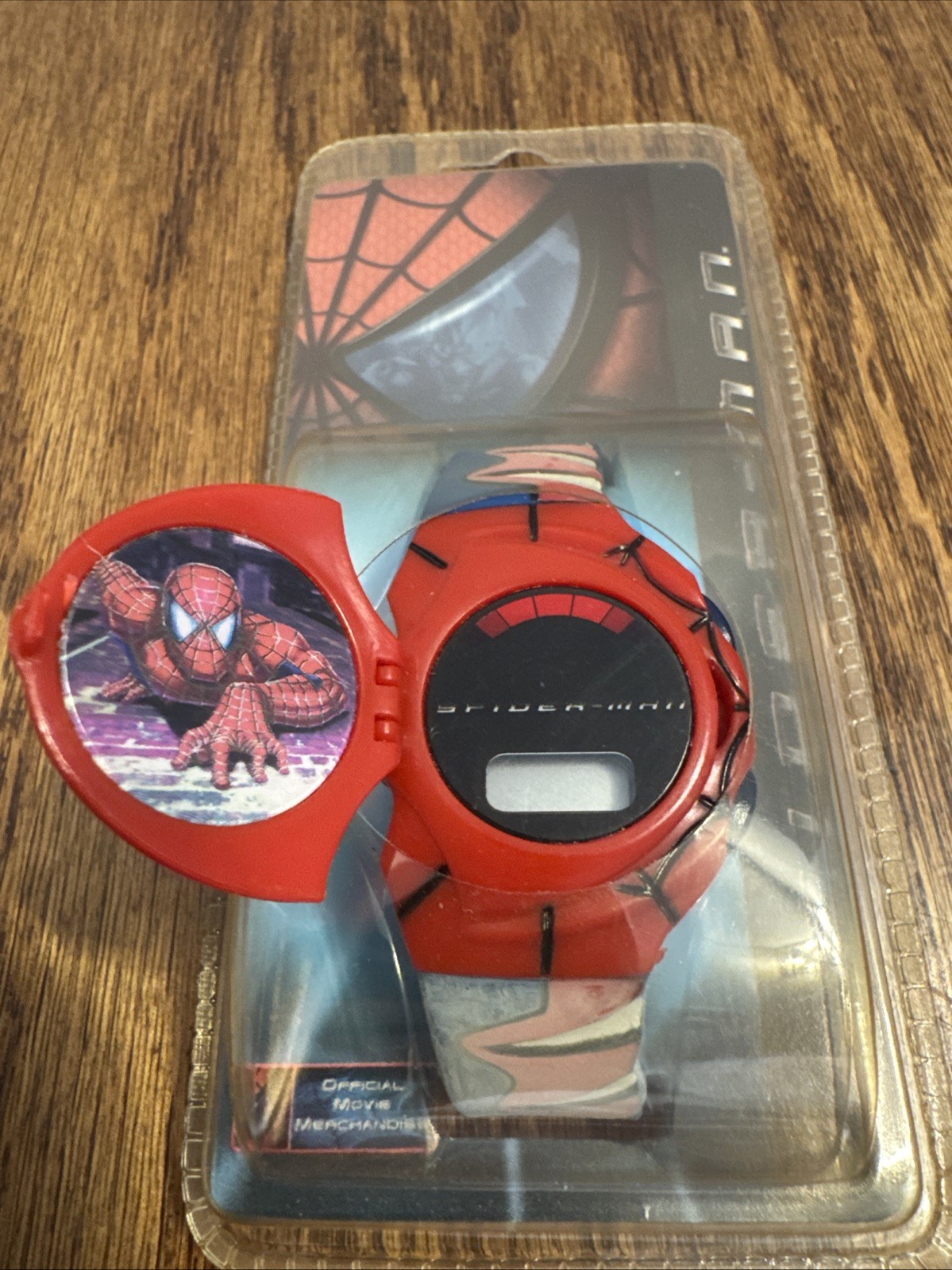 Rare SPIDER-MAN DIGITAL WRISTWATCH -2002 Official Movie Merchandise -Kmart