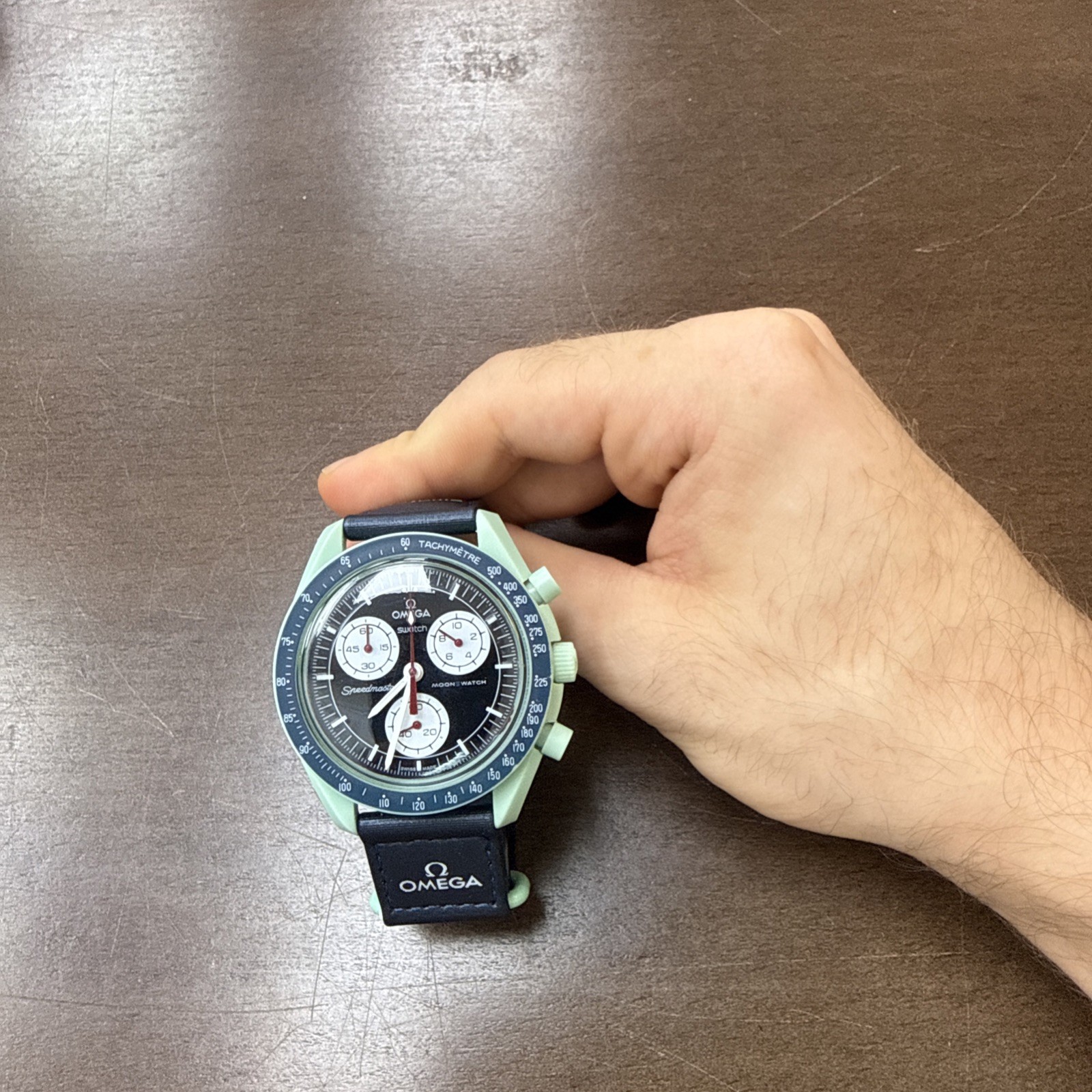 New Omega x Swatch MoonSwatch Mission On EARTH Watch -With Box