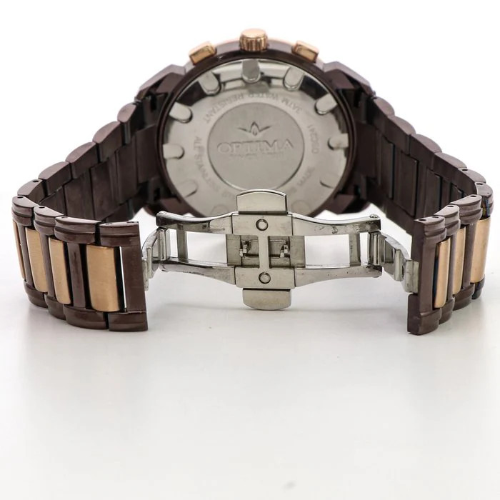 Optima – Swiss Dual Time – OSC241-CR-7 Quartz 43mm OSC241 30 m (3 ATM / 100