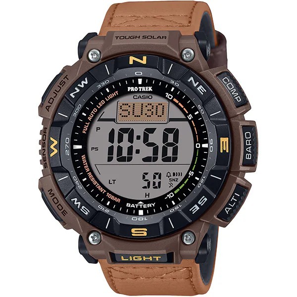 CASIO PRO TREK PRG-340L-5JF Climber Line Solar Compass Outdoor Digital Men JDM